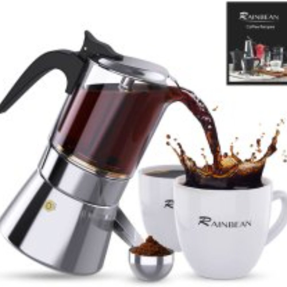 EXPRESSO MAKER, MOKA POT, STOVETOP COFFEE MAKERS,